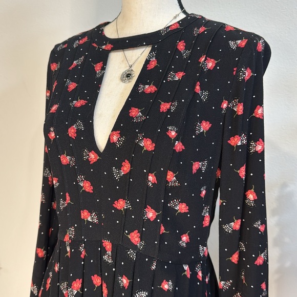 Free People Floral Dress Size 4 - Picture 2 of 8